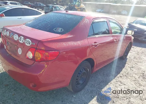 2010 Toyota Corolla Le z USA, uszkodzony, nr VIN 2T1BU4EEXAC425676